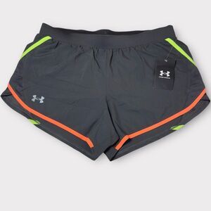 Under Armour Women's Athletic Shorts Color‎ Gray/Green/orange size Medium